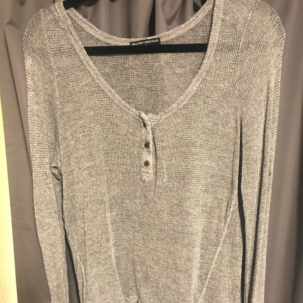 Brandy Melville knit blouse